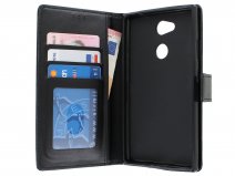 Bookcase Wallet Zwart - Sony Xperia L2 hoesje