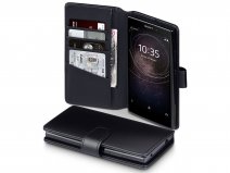 CaseBoutique Bookcase Zwart Leer - Sony Xperia L2 hoesje