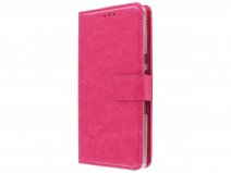 Book Case Mapje Roze - Sony Xperia L3 hoesje