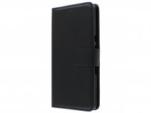 Book Case Mapje Zwart - Sony Xperia L3 hoesje