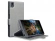 Covert SlimFit Book Grijs - Sony Xperia XA1 Plus Hoesje