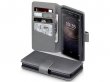 CaseBoutique Bookcase Grijs Leer - Sony Xperia XA2 hoesje