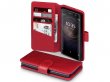 CaseBoutique Bookcase Rood Leer - Sony Xperia XA2 hoesje