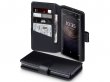 CaseBoutique Bookcase Zwart Leer - Sony Xperia XA2 hoesje