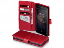 CaseBoutique Book Rood Leer - Sony Xperia XA2 Ultra hoesje
