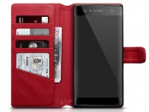 CaseBoutique Book Rood Leer - Sony Xperia XA2 Ultra hoesje