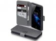 CaseBoutique Leren Case Grijs - Sony Xperia XZ2 Hoesje