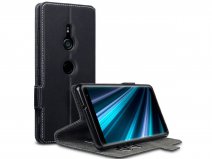 CaseBoutique Slim Wallet Zwart - Sony Xperia XZ3 hoesje