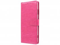 Book Case Wallet Roze - Sony Xperia XZ3 hoesje