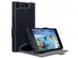 Covert Slim Bookcase Zwart - Sony Xperia XZ1 Hoesje