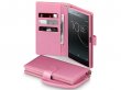 CaseBoutique Bookcase Rose - Sony Xperia XZ Premium Hoesje