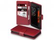 CaseBoutique Bookcase Rood Leer - Sony Xperia XZ/XZs hoesje