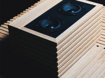 Acoustibox Solid Wood HiFi Bluetooth Speaker - Oak