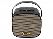 Guess 4G Monogram Bluetooth Speaker/FM Radio - Zwart