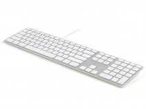 Matias RGB Wired Aluminum Keyboard AZERTY (Silver)