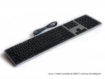 Matias Wired Aluminum Keyboard AZERTY (Space Gray)