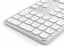 Satechi Aluminum Wired USB Keyboard AZERTY (Silver)