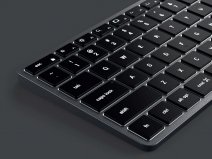 Satechi Slim X2 Bluetooth Backlit Keyboard Space Grey - QWERTY