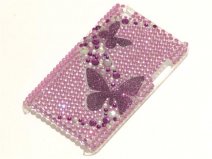 Lovely Butterflies Diamond Case Hoes iPod touch 4G