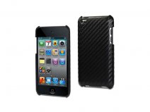 Muvit Carbon Back Case Hoes voor iPod touch 4G