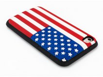 Qdos United States Silicone Skin Case Hoes voor iPod touch 4G