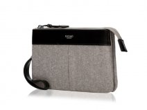 Knomo Dering Charge Pouch - Universele Purse met 3000mAh accu (Grijs)
