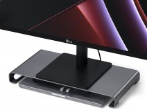 Satechi Aluminium Monitor Stand XL met USB Hub - Space Grey