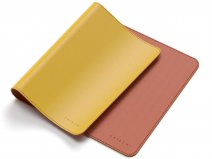 Satechi Eco-Leather Deskmate Geel & Oranje - iMac Bureau Onderlegger