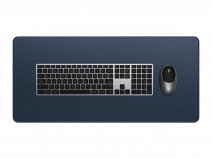 Satechi Vegan-Leather Premium Desk Mat Donkerblauw - Bureau Onderlegger