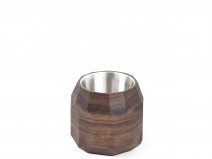 Oakywood Geometric Planter Walnut - Bureau Vetplant Potje