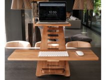 Harmoni Standing Desk Premium Eiken - Modulair Sta Bureau