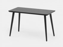 Oakywood Classic Desk Houten Bureau 120 x 60 cm - Zwart Massief Eiken
