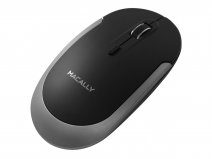 MacAlly BTDYNAMOUSE-SG Draadloze Bluetooth Muis Space Grey