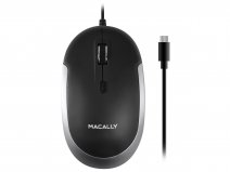 MacAlly UCDYNAMOUSE-SG Optische USB-C Muis Space Grey