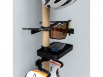 Tons Gear Organiser Rack B - Schoenen + Helm + Bril + Tray - Smoked Oak