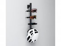 Tons Gear Organiser Rack F - Helm + 2 x Bril + Tray - Matt Black