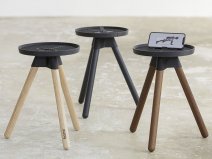 Tons Fitness Table Natural Oak - Smartphone Stand voor Fitness Apps