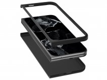 CaseMania Carbon-look Case Zwart - Google Pixel 10 Pro Fold hoesje