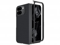 CaseMania Carbon-look Case Zwart - Google Pixel 10 Pro Fold hoesje