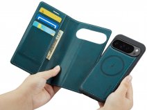 CaseMania 2in1 Bookcase MagSafe Qi2 Groen - Google Pixel 10 Pro XL Hoesje