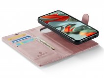 CaseMania 2in1 Bookcase MagSafe Qi2 Roze - Google Pixel 10 Pro XL Hoesje