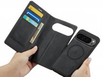 CaseMania 2in1 Bookcase MagSafe Qi2 Zwart - Google Pixel 10 Pro XL Hoesje