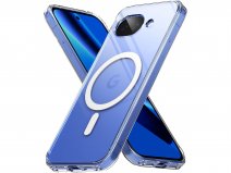 CaseMania Google Pixel 10a hoesje Clear TPU Case MagSafe Qi2 Compatible