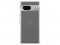 Just in Case Crystal Clear TPU Case - Google Pixel 7 hoesje