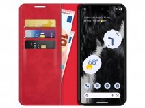 Just in Case Slim Wallet Case Rood - Google Pixel 7a hoesje