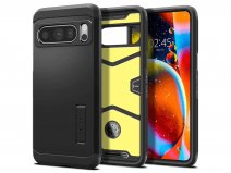 Spigen Tough Armor Case Zwart - Google Pixel 8 Pro Hoesje