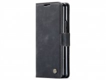 CaseMania Vintage Slim Bookcase Zwart - Google Pixel 9 Pro Fold hoesje
