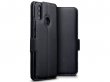 CaseBoutique Wallet Zwart Leer - Honor 10 Lite hoesje