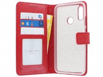 Book Case Wallet Rood - Honor 10 Lite hoesje