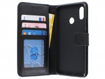 Book Case Wallet Zwart - Honor 10 Lite hoesje